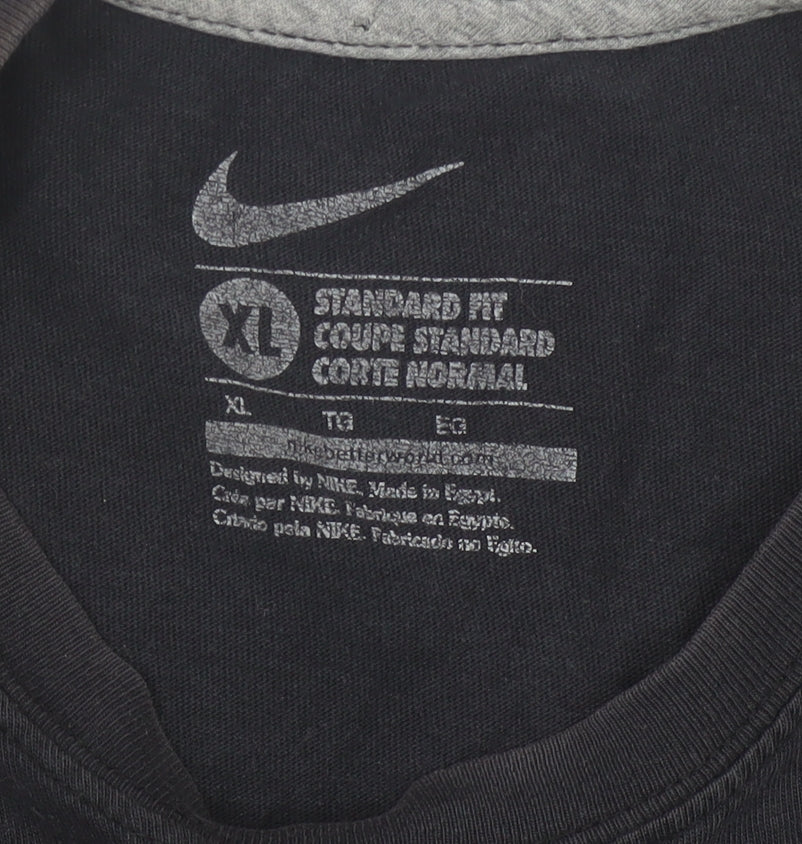 Nike Men's Black XL Just Do It Logo Sports Graphic T-Shirt