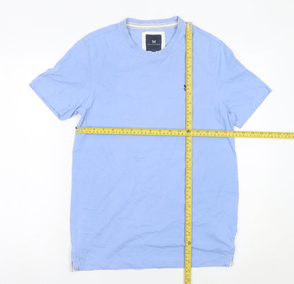 Mens UK Size S Crew Clothing Company Blue  T-Shirt