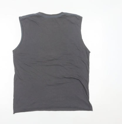 Mens UK Size S Burton Grey  T-Shirt