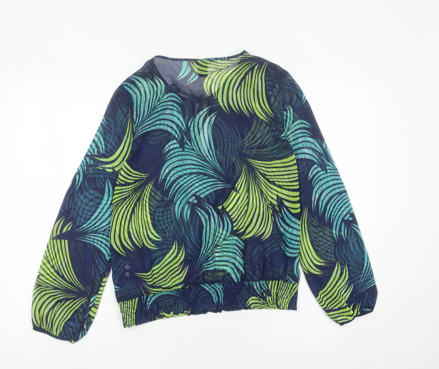 Womens UK Size 8 H&M Multicoloured Tunic Blouse