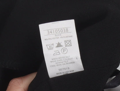 E-vie Womens Black Size 10 Sheath Cocktail Party Dress