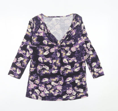 Womens UK Size 8 Marks and Spencer Multicoloured Tunic Blouse