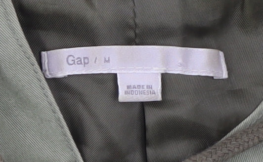 Mens UK Size M Gap Green Parka Coat