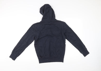 Mens UK Size XS Champion Blue Pullover Hoodie