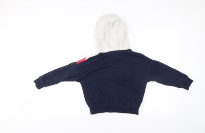 Marks and Spencer Girls Harry Potter Quidditch Hoodie 6-7Y Multicoloured Pullover