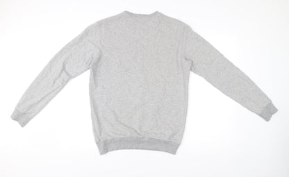 Mens UK Size M Pull&Bear Grey Pullover Sweatshirt