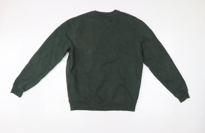 Mens UK Size S Jack Wills Green Pullover Sweatshirt