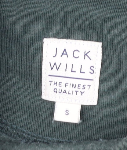Mens UK Size S Jack Wills Green Pullover Sweatshirt