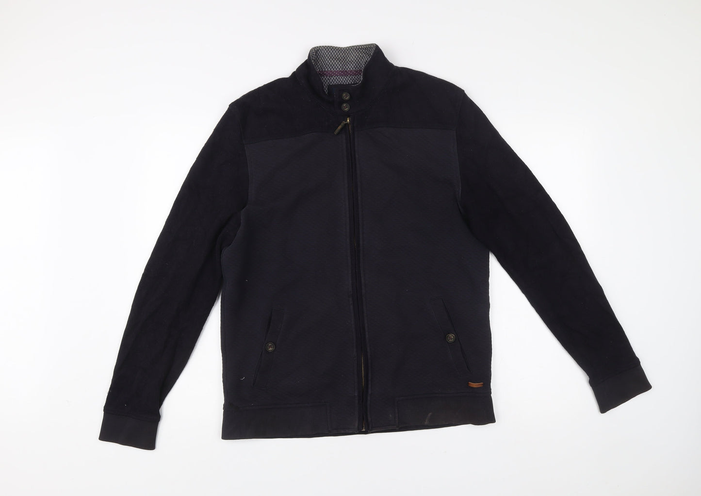 Mens UK Size L Ted Baker Black Basic Jacket