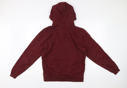 Mens UK Size S Jack Wills Red Pullover Hoodie