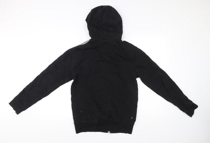 Luke Sport Men’s Black Grey Full Zip Hoodie Size S Cotton