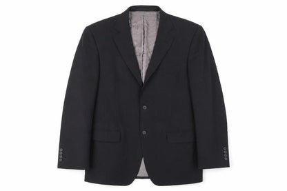 Marks and Spencer Mens Charcoal Grey Wool Suit Jacket 40in Chest Regular Fit