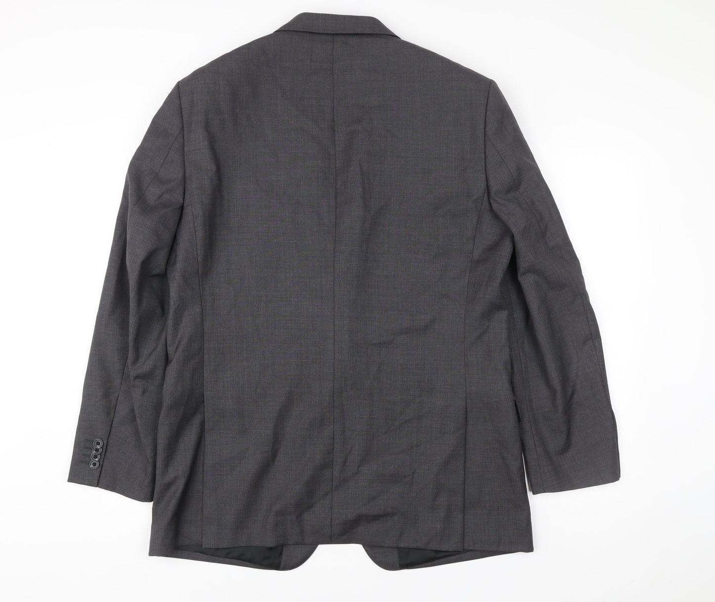Mens UK Size 44 T.M. Lewin Regular Grey Suit Jacket