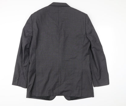 Mens UK Size 44 T.M. Lewin Regular Grey Suit Jacket