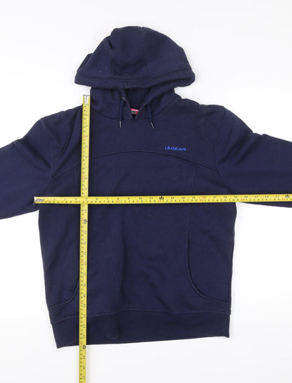 Womens UK Size 10 LA Gear Blue Pullover Hoodie