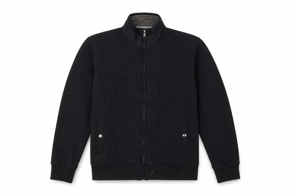 Mens UK Size S Banana Republic Black Quilted Basic Jacket