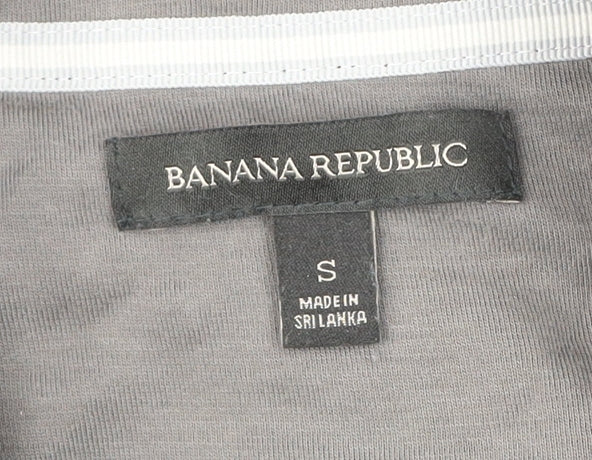 Mens UK Size S Banana Republic Black Quilted Basic Jacket