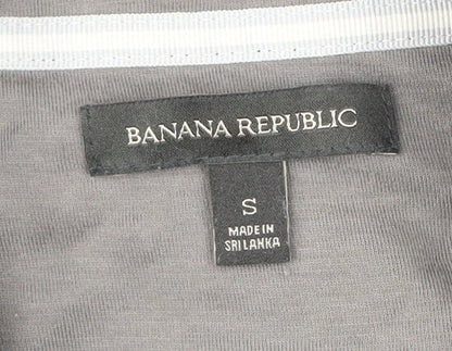 Mens UK Size S Banana Republic Black Quilted Basic Jacket