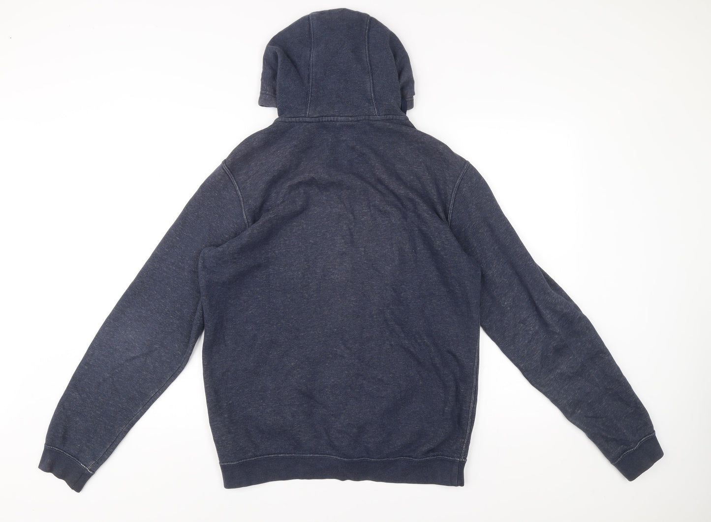 Mens UK Size M Nike Blue Full Zip Hoodie