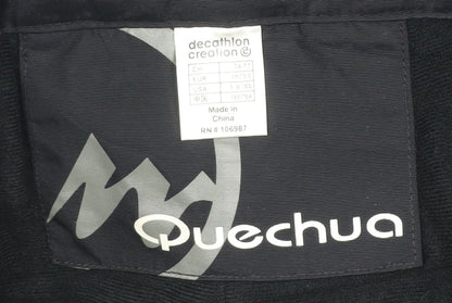 Quechua Men's Black XS Snow Pants Waterproof Winter Ski Trousers