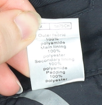 Quechua Mens Black L Snow Pants Insulated Waterproof Trousers