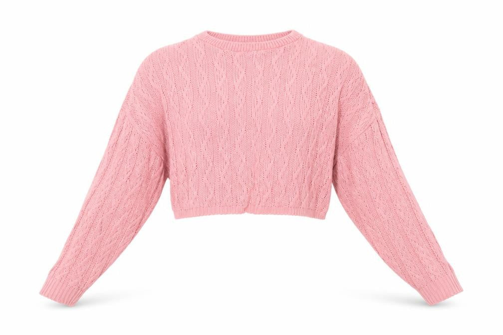 Womens UK Size 14 Nasty Gal Pink Pullover Jumper