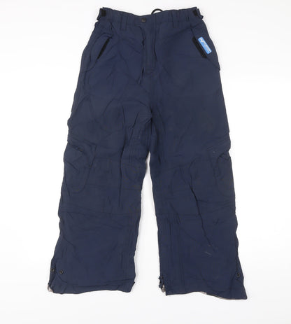 Next Boys Blue 11-12 Years Snow Pants Skiwear Trousers Waterproof
