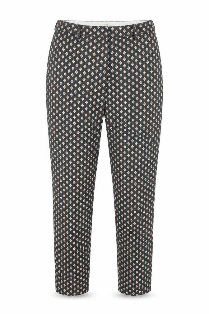 Womens UK Size 10 H&M Slim Fit Chino Green Trousers