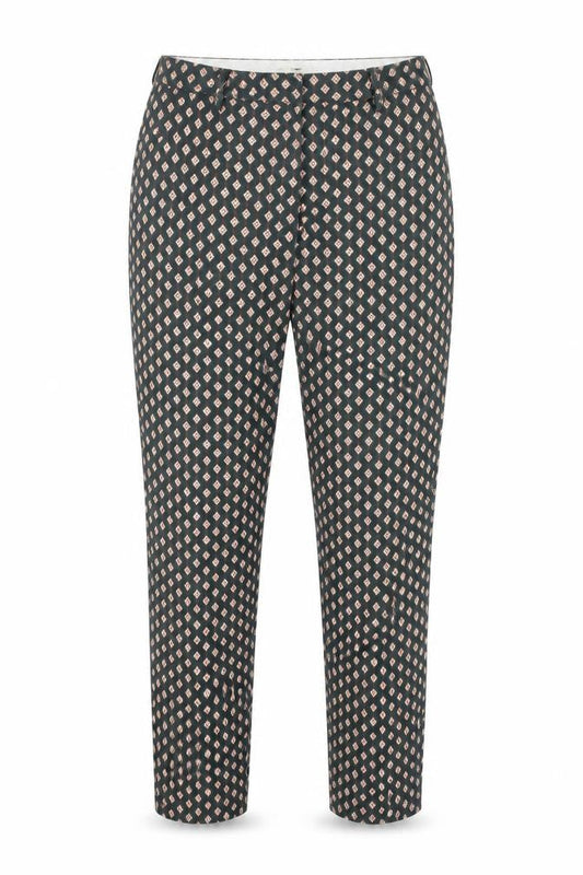 Womens UK Size 10 H&M Slim Fit Chino Green Trousers