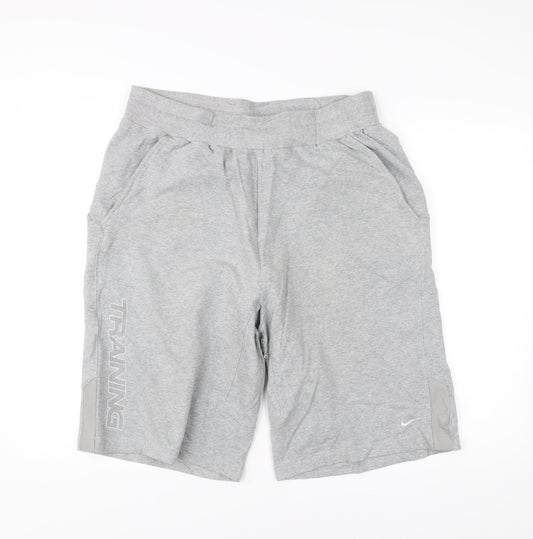Nike Men’s Grey XL Athletic Dri-FIT Training Shorts