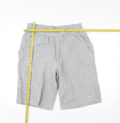 Nike Men’s Grey XL Athletic Dri-FIT Training Shorts