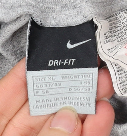 Nike Men’s Grey XL Athletic Dri-FIT Training Shorts