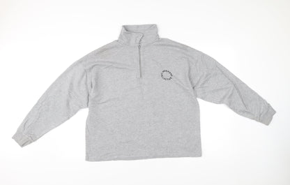 Womens UK Size 8 ASOS DESIGN Grey Pullover Sweatshirt