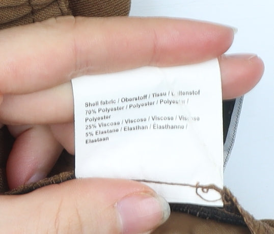 Oscar B Essentials Men’s Brown Chino Trousers Size L 36W 28L