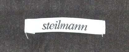 Steilmann Women’s Brown Size 18 Straight Leg Trousers Office Casual