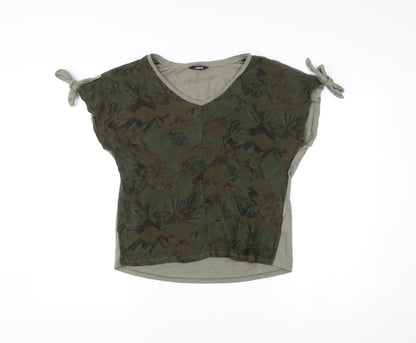 Womens UK Size M Desigual Green Tunic T-Shirt