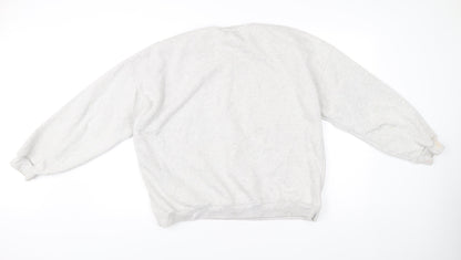 Kaiia Womens Grey Pullover Sweatshirt Size 12 San Francisco Logo