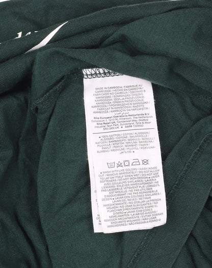 Nike Men’s Green L Graphic Sports Cotton T-Shirt