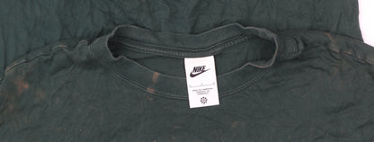 Nike Men’s Green L Graphic Sports Cotton T-Shirt