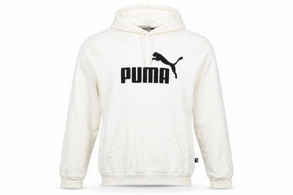 Mens UK Size L PUMA White Pullover Hoodie