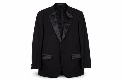 Mens UK Size 42 Brook Taverner Regular Black Suit Tuxedo