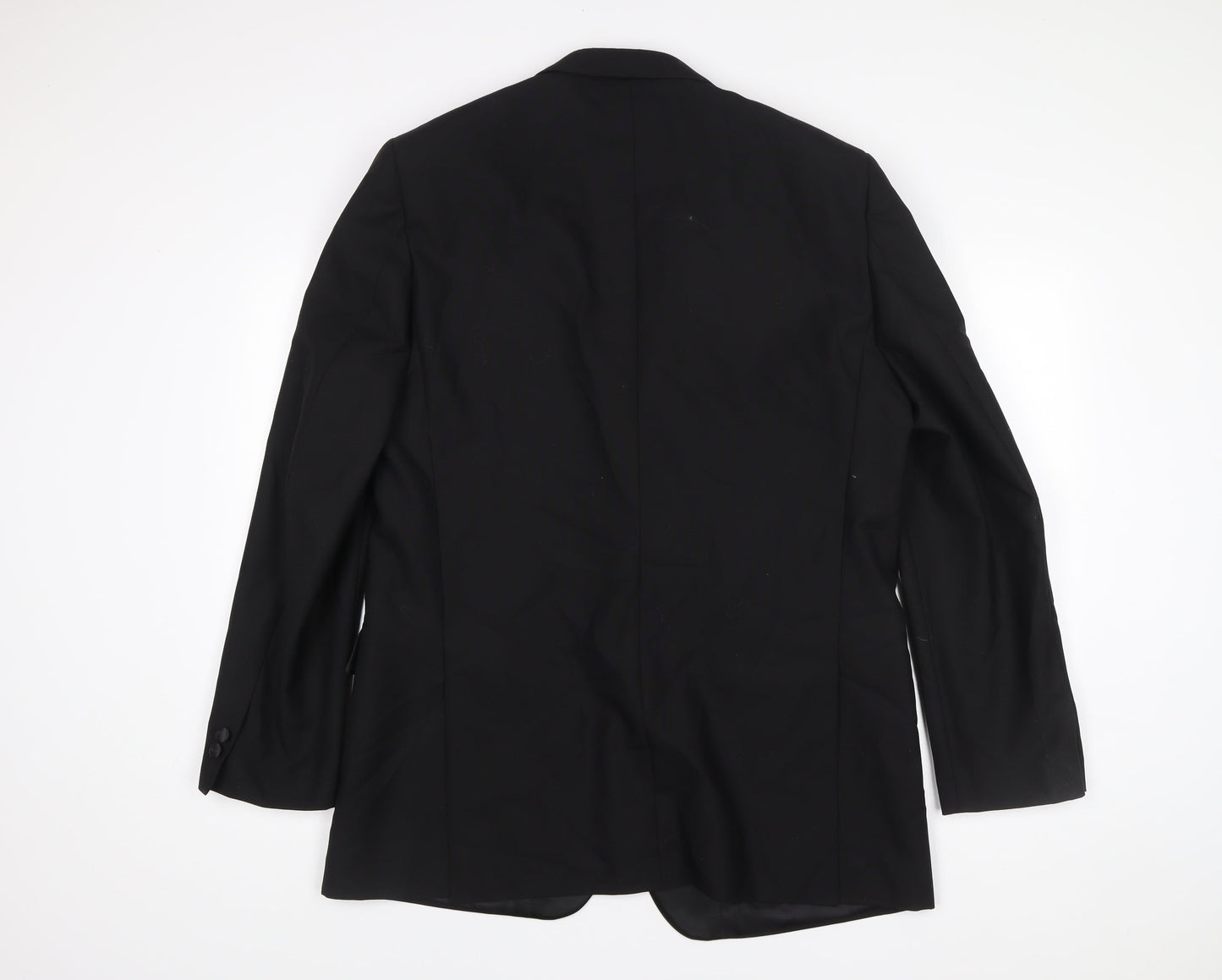 Mens UK Size 42 Brook Taverner Regular Black Suit Tuxedo