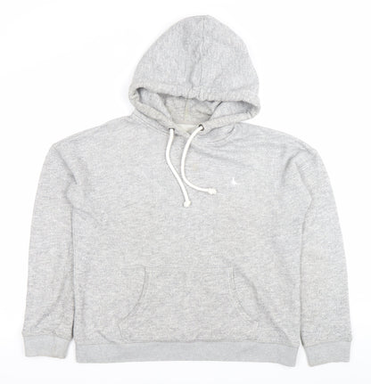Womens UK Size 8 Jack Wills Grey Pullover Hoodie
