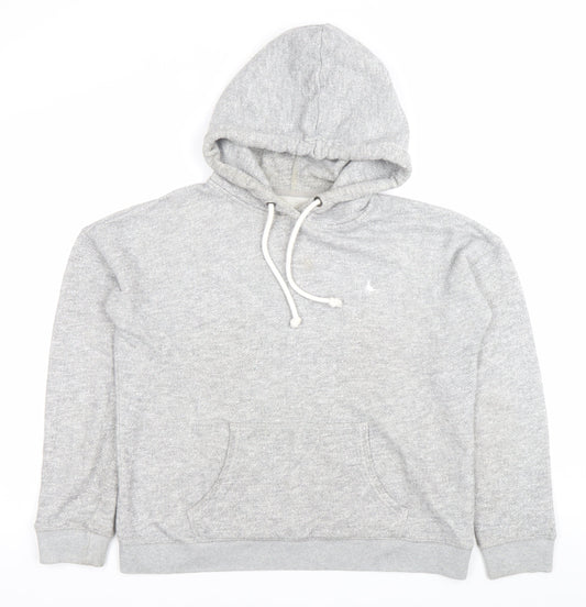 Womens UK Size 8 Jack Wills Grey Pullover Hoodie