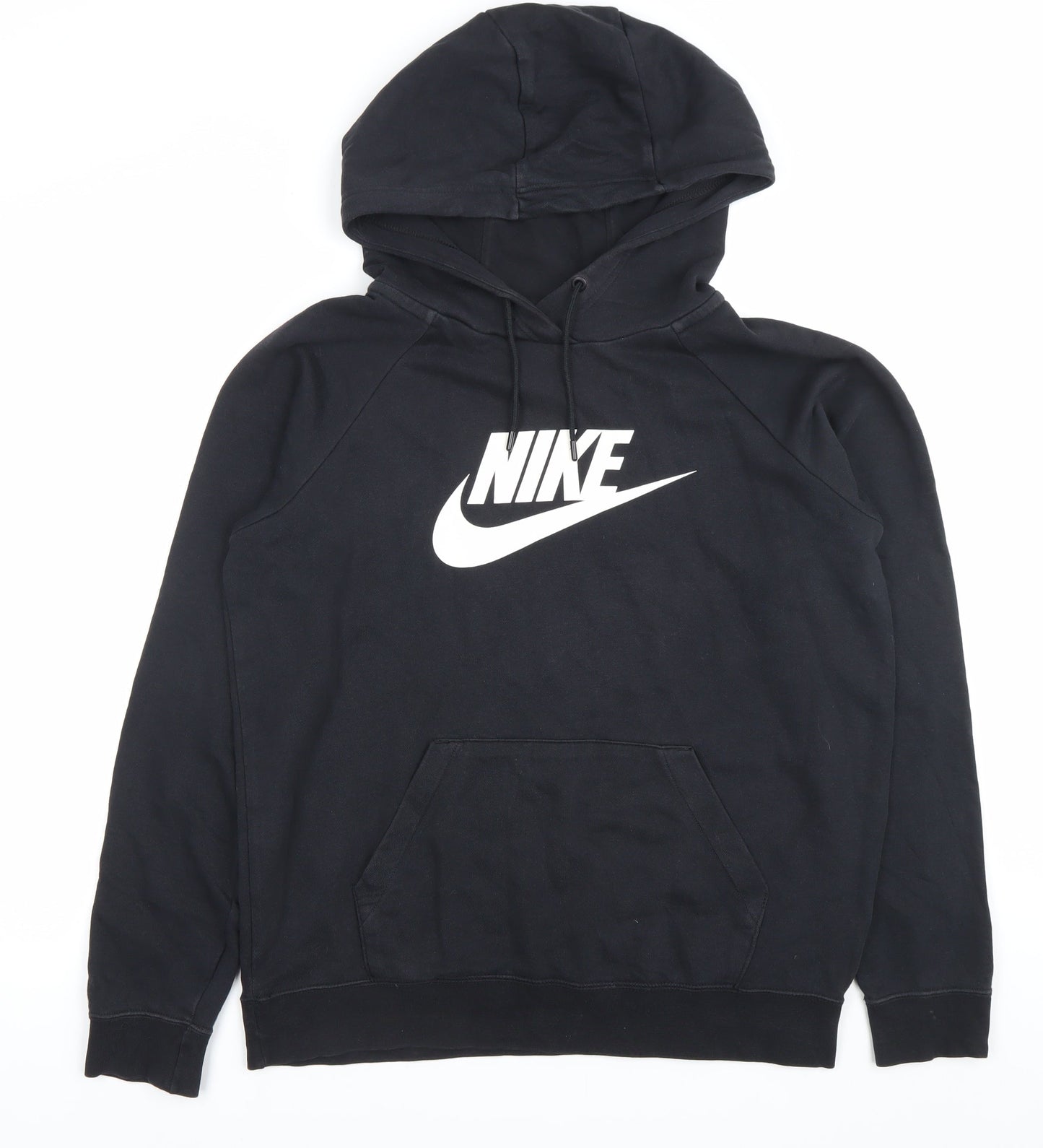 Mens UK Size M Nike Black Pullover Hoodie