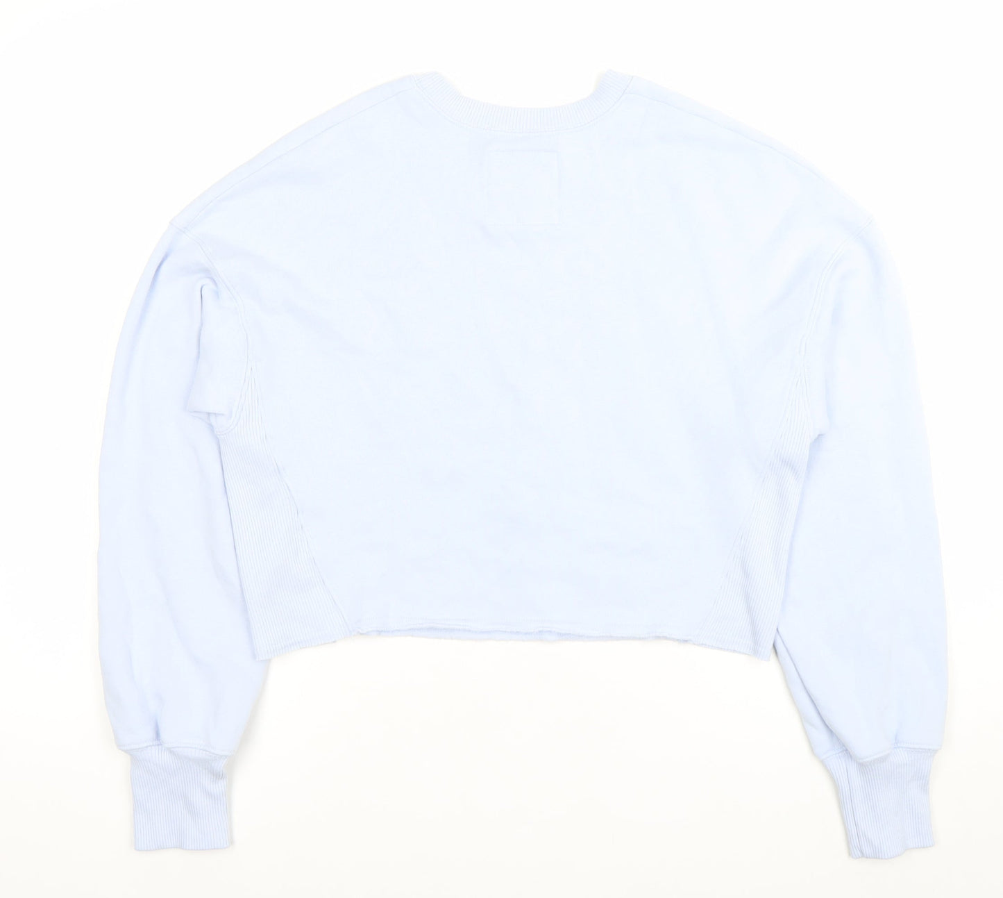 Hollister Womens Blue Small Logo Crew Neck Sweatshirt