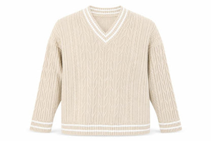 Mens UK Size XL ASOS Beige Pullover Jumper