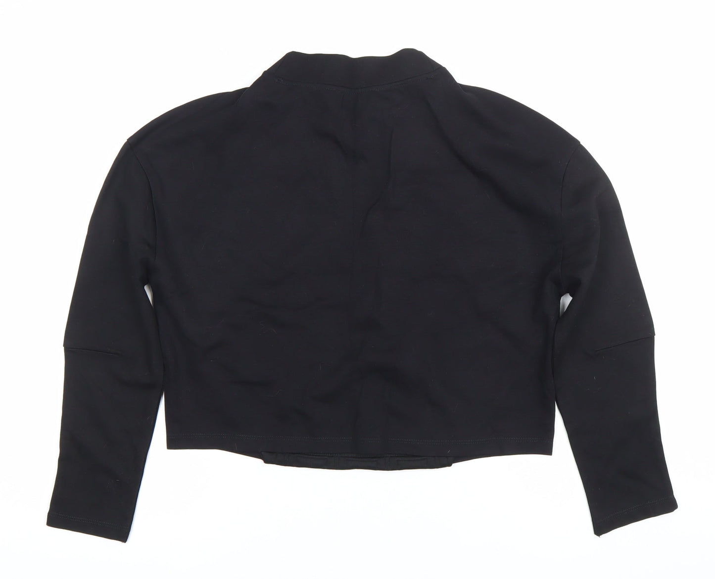 Womens UK Size 12 Pull&Bear Black Pullover Sweatshirt