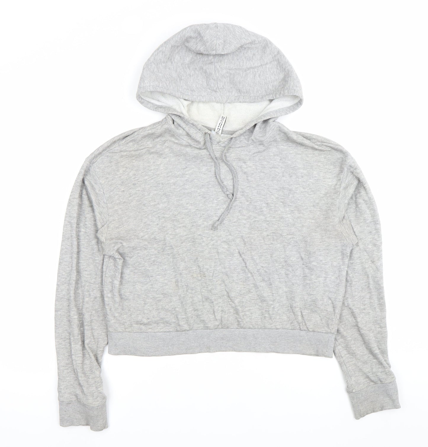 Womens UK Size S H&M Grey Pullover Hoodie