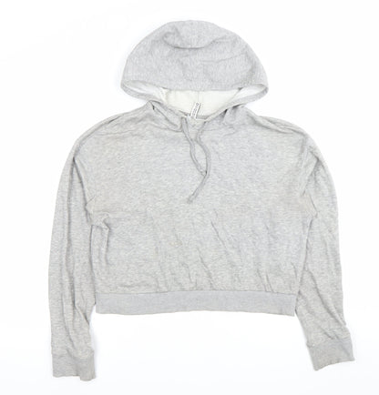 Womens UK Size S H&M Grey Pullover Hoodie
